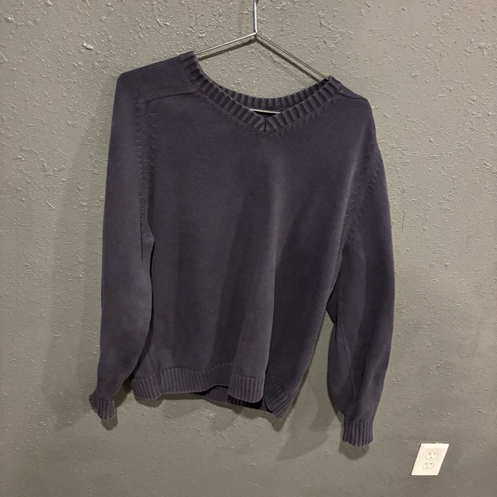 Lands' End Men's Crew Neck Sweater